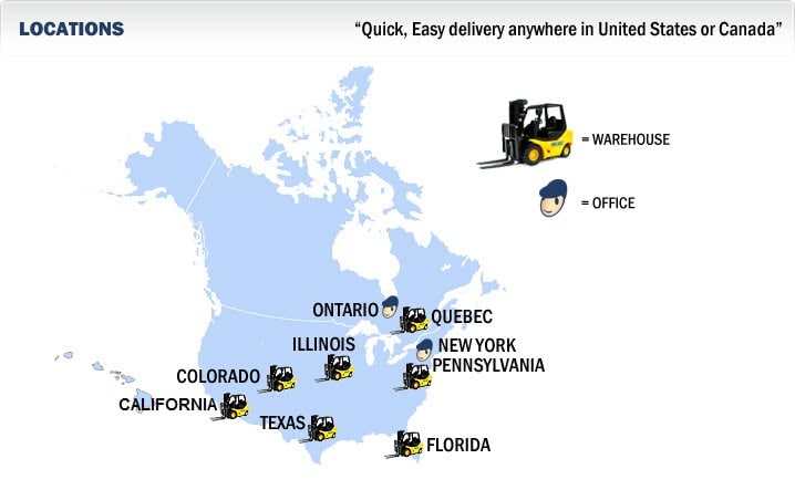 Quick, Easy delivery anywhere in the United States or Canada