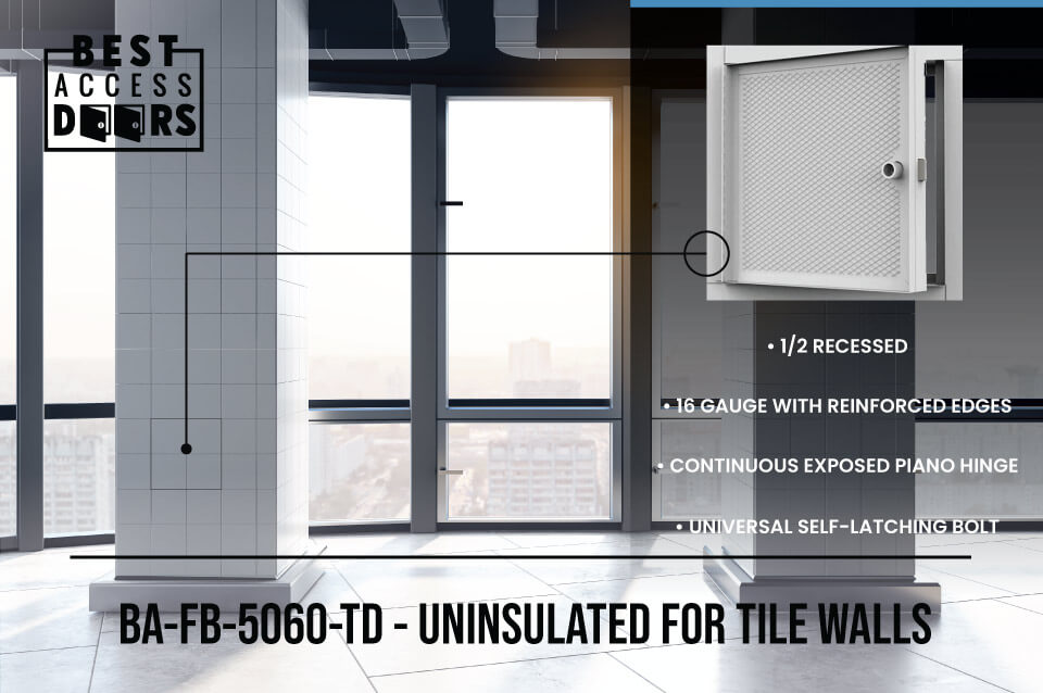 BA-FB-5060-TD - Uninsulated for Tile Walls