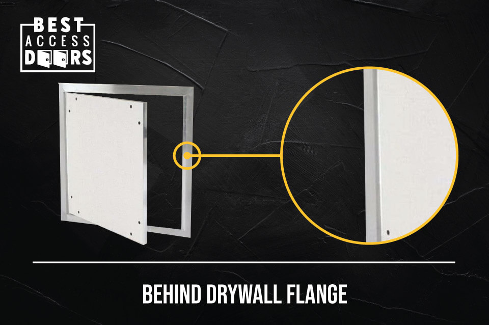Behind Drywall Flange
