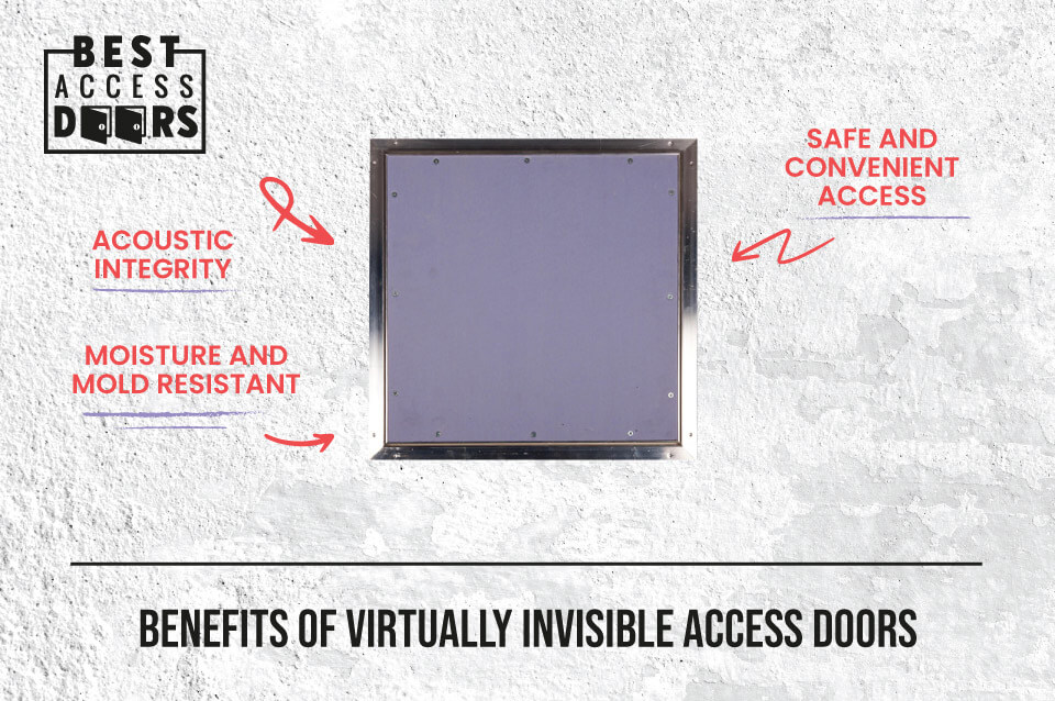 Benefits of Virtually Invisible Access Doors