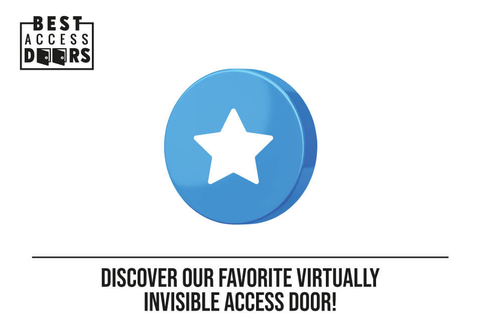 Discover Our Favorite Virtually Invisible Access Door!