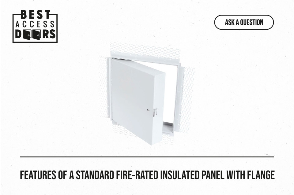 Features of a Standard Fire-Rated Insulated Panel With Flange