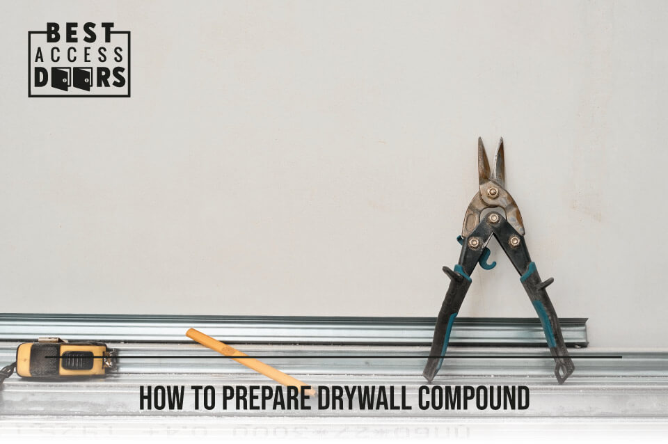 How to Prepare Drywall Compound