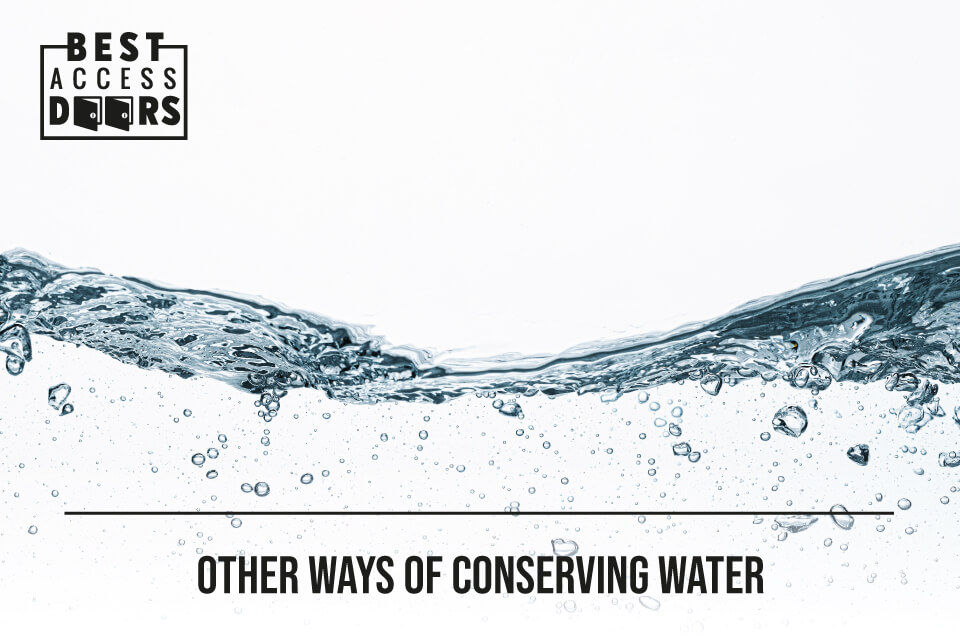 Other Ways of Conserving Water