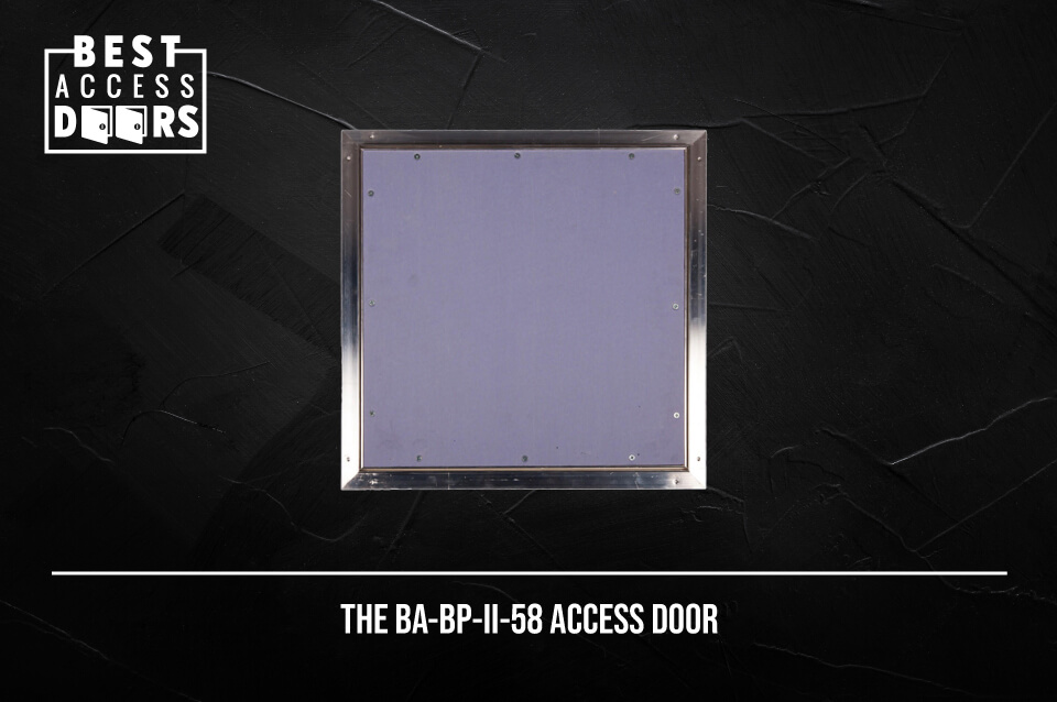 the BA-BP-II-58 is also known for its invisible finish